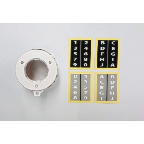 Nomuratec N-1069 Thumb Turn Cover with Dial Lock