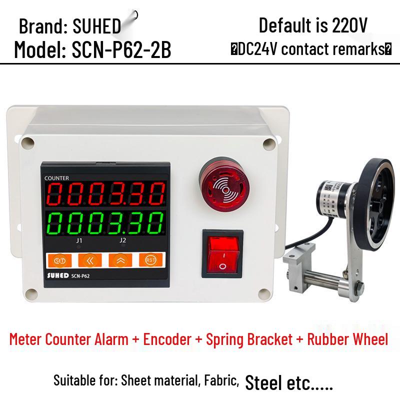 Intelligent Digital Display High-Precision Roller Encoder Edge Banding Machine Odometer Counter (Fully Automatic)
