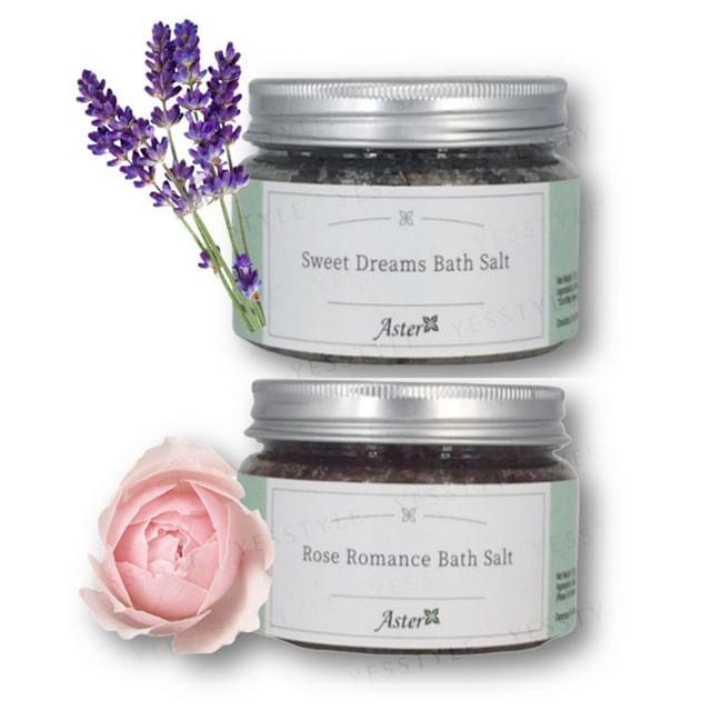 Aster Aroma - Bath Salt Rose Romance - 125g