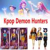 Hot Doll Toys Kpop Demon Hunters Action Figure Toy Rumi Mira Zoey Beautiful Princess Baby Girl Dolls Plastic DIY Toy for Girls