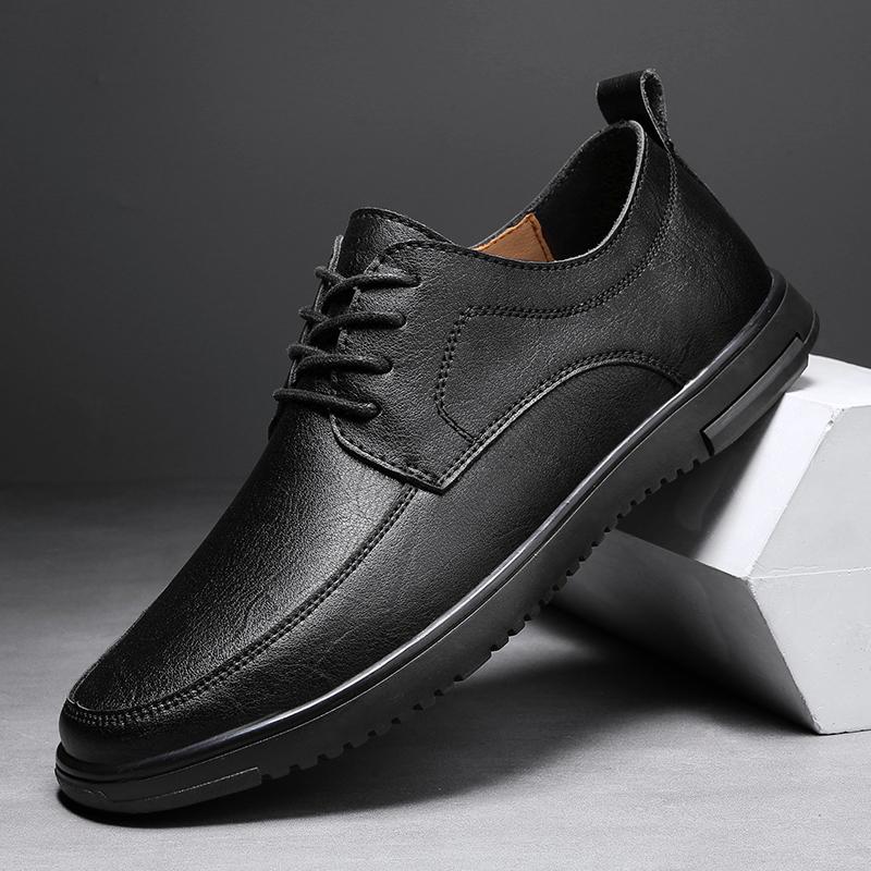 Luxury Men's Genuine Leather Formal Shoes High-quality Sole Casual Shoes Men's Commuting Work Shoes Groom's Wedding Shoes