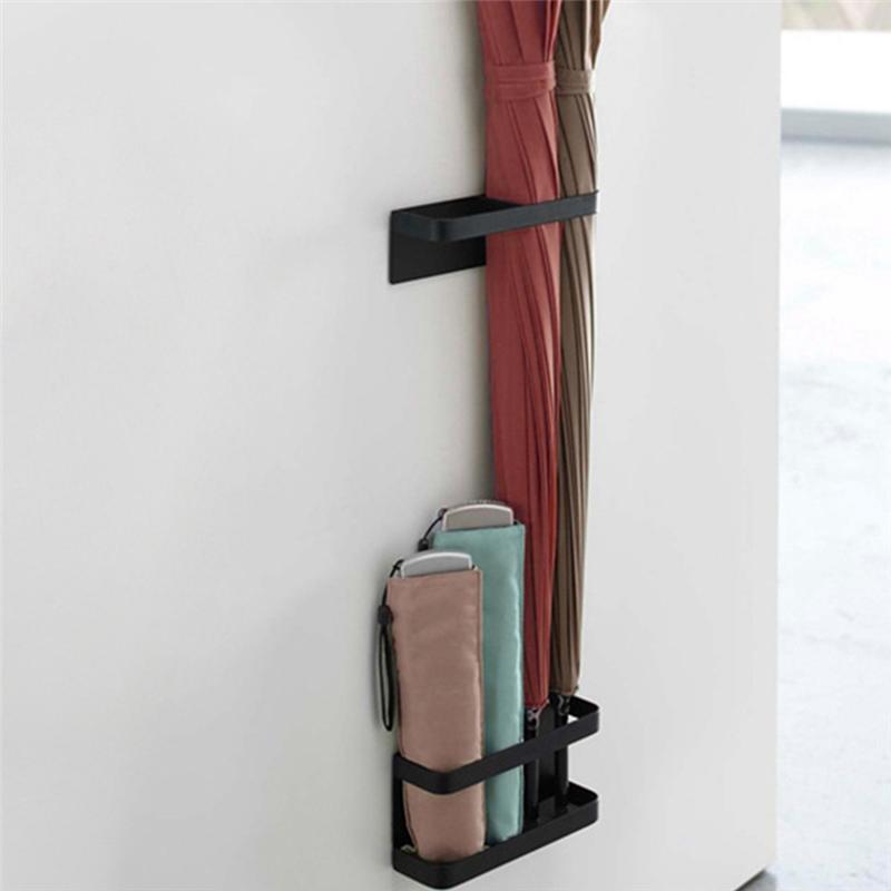 Magnetic Storage Rack For Umbrella Stands Storage Holder Height Adjustable Storage Rack Umbrella Organizer