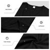Men's Linen V-Neck Short Sleeve T-Shirt and Shorts Set - Solid Color Beach Casual Wear