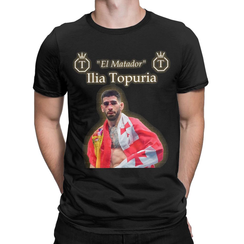 2026 El Matador Ilia Topuria Tee Shirt for Unisex WoUnisex Gift Idea T Shirts 100 Cotton Clothing