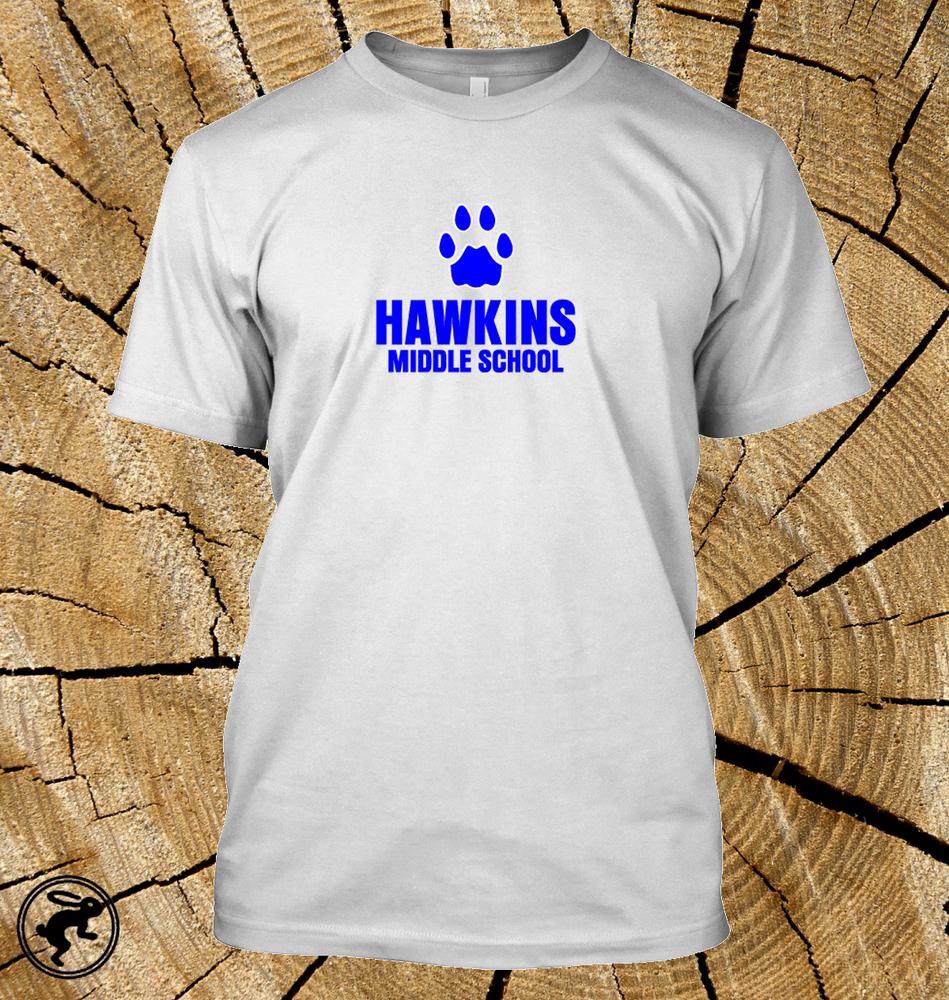 Stranger Things Hawkins Middle School T Shirt Tv Show Tee
