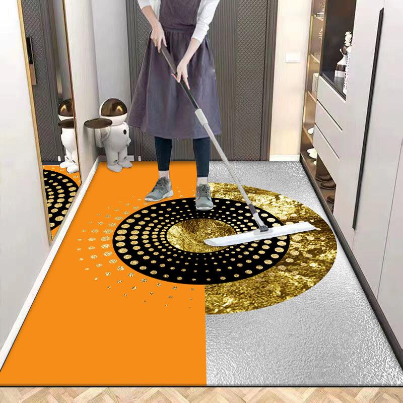 Entrance Door Mat Living Room Carpet Easy To Maintain Door Mat Anti Slip Foot Mat
