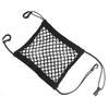 New Mesh Net Car Storage Net Elastic Design Black Seat Back Protector Safety Protector Elastic Storage Net Car Interior