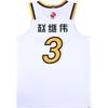 Li Ning CBA Series Logo Print Comfortable Casual Competition Basketball Jersey Alliance Edition 24-25 Season Liaoning Team Zhao Jiwei 3 AAYU713-1