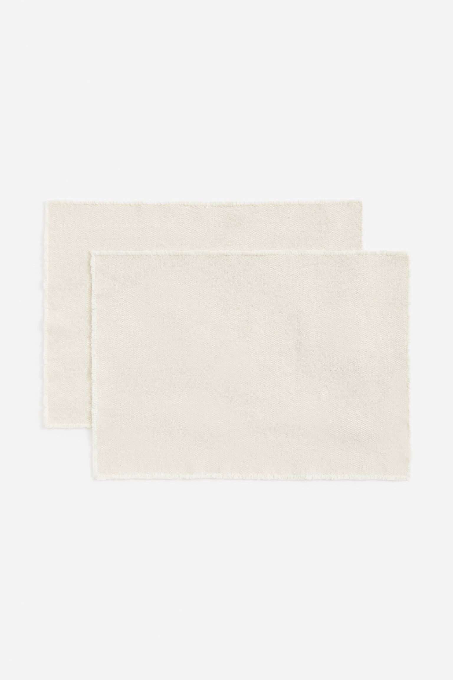 

2-pack canvas place mats