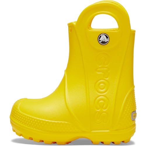Crocs Handle It Rain Boots, Kids, Yellow, 19cm
