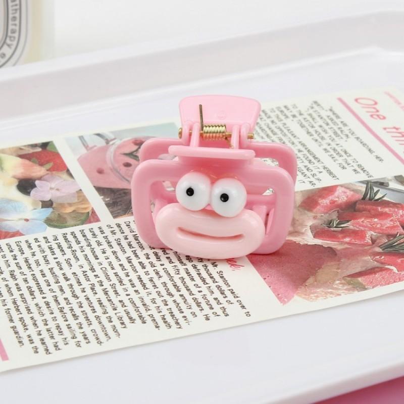 

Захватывающая сосиска в виде рта, забавная мультяшная матовая женская заколка для волос, милая заколка для волос, заколка для хвостика для девочки чёрный