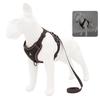 Dog Harness with 1.5m Traction Leash Set No Pull Dog Vest Strap Adjustable Reflective Breathable Harness for Dogs Puppy and Cats