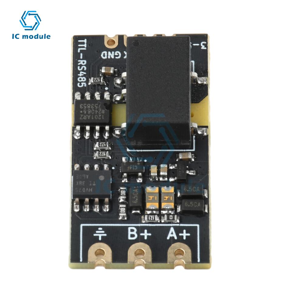 DC 3.3V/5V Lsolated TTL to RS485 Level Module Serial Port Auto Commutation High-speed Communication Rate Up to 2Mbps