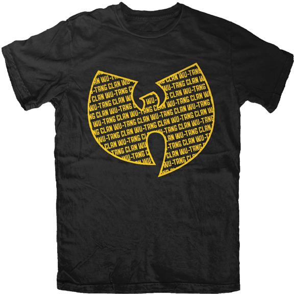 WUTANG CLAN - Repeat Logo - T Shirt S,M,L,XL,2XL Brand New Official Merchandise