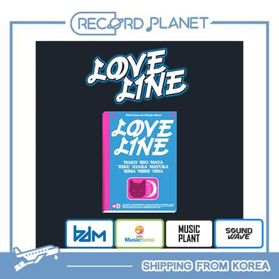 NiziU Korea 2. Single-Album LOVE LINE (Fotobuch ver.) [POB]