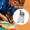 Hot Glue Dispenser Holder Anti-Drip Universal Heat Resistant Support Stand Melting Glue Dispenser Base For Arts Crafts Home