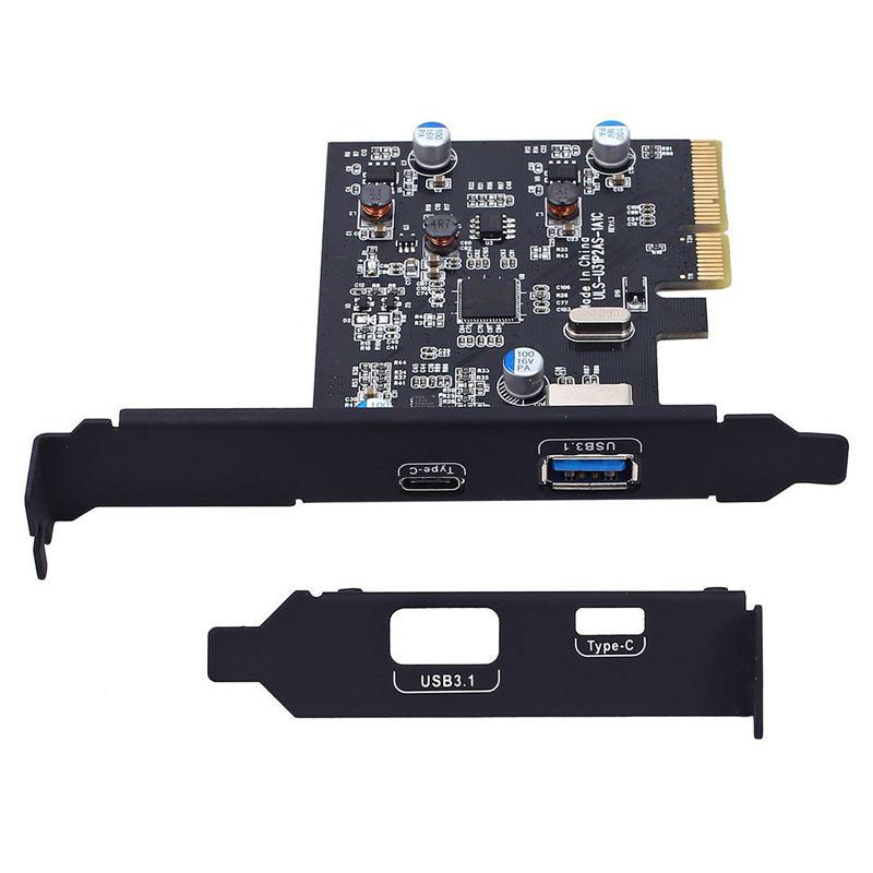 Pcie usb type c