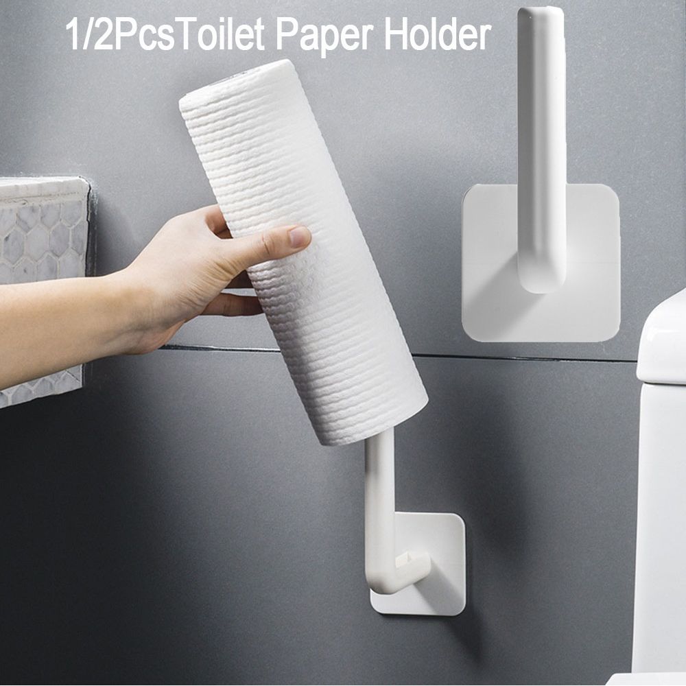 Cutting Board Wall-Mounted Toilet Paper Holder Pot Lid Holder Storage Racks Tissue Hanger