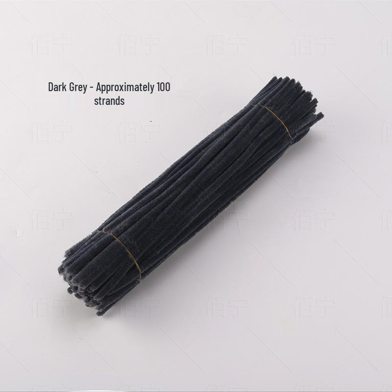 Macaron Color Extra Dense Handmade Flower Pipe Cleaners