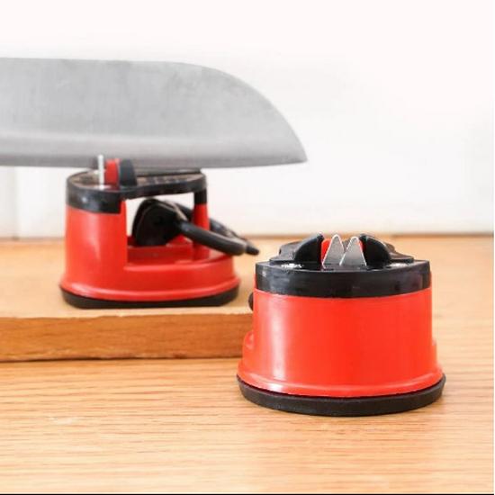 Tungsten Steel Suction Cup Knife Sharpener for Kitchen