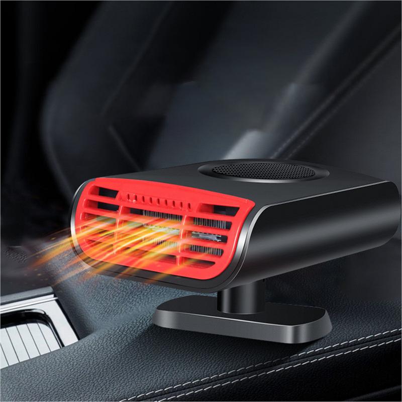 Car Space Heater Fast Heating Car Defroster Plug-in Small Air Heater For Cars Auto Heater Fan Defogger Defroster With