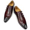 Fashion Dress Casual Leather Shoes Men's New British Leather Shoes Italian Style Designer Loaer Business Genuine Leather Pointed Toe