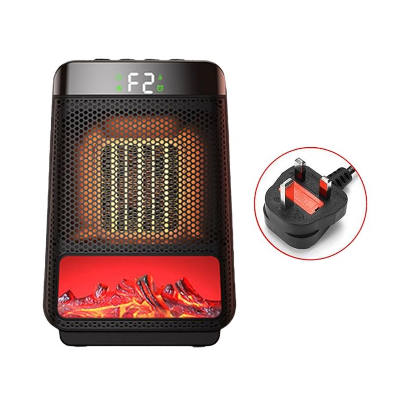 1000W Portable Electric Heater for Home Bedroom Office Electric Heater Low Consumption Warmer Heating Fan For Room