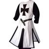 Medieval Crusader Knight Cloak and Jacket Cosplay Costume