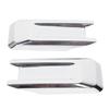Front Headlight Decoration Trim Lamp Eyebrow Cover Fit for Ford F150 2017‑2020Plating Color