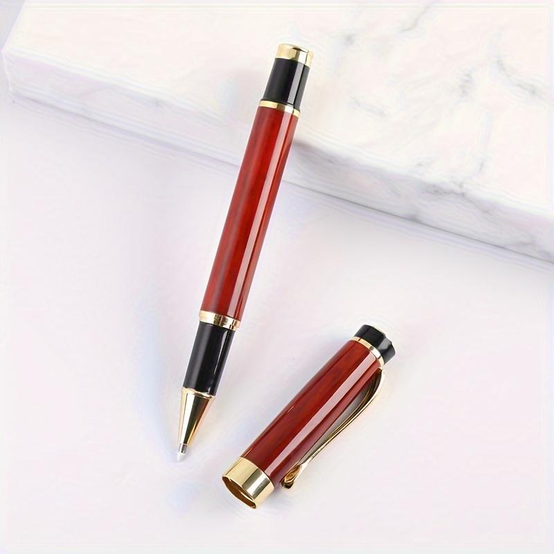 Retro Style Metal 0.7mm Signature Pen, Office Culture Ballpoint Pen, Student Writing Pen