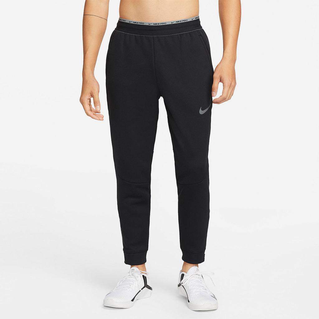 Nike NP TF Thermal Sphere Fleece Lined Thermal Elastic Cuff Long Socks Knitted Sweatpants Men's Black DD2123-010