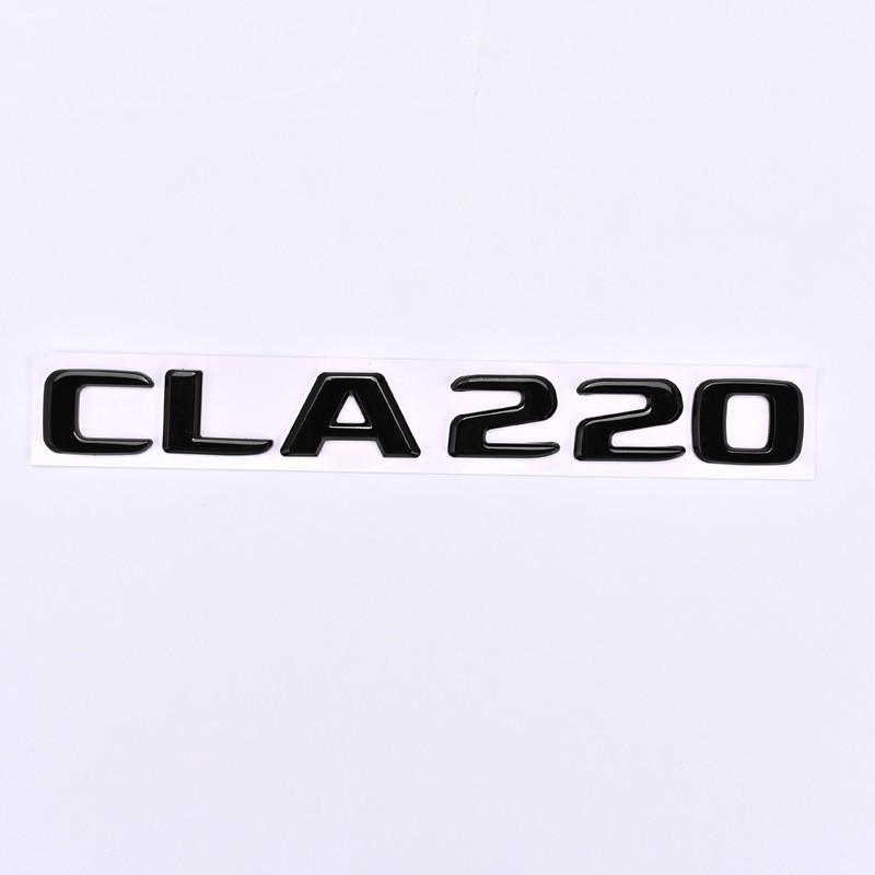 Compatible Mercedes-Benz CLA Class Badge Stickers: CLA35, CLA180, CLA220, CLA260, CLA45