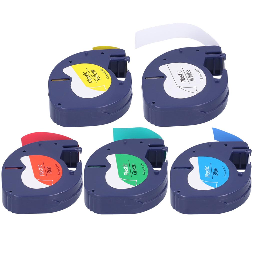 Label Tape Replacement for  LETRATAG Machine Ribbon  Print Accessories12mm x 4meter