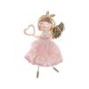 Drop Ornaments Plush Toy Pendant Angel Girl Xmas Tree Pendant Cute Christmas Angel Doll  Xmas Tree