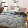 Thickened Quilt with Cotton Wadding Velvet Warm Quilt Core Breathable and Lightweight Single or Double Person Available Bedding Article All Seasons