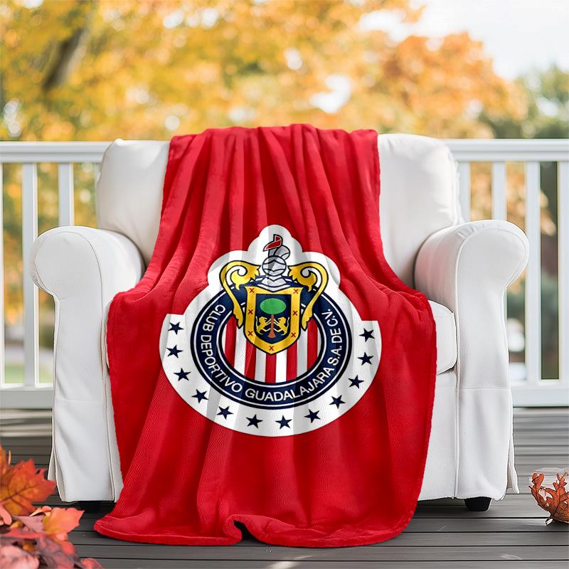 USA FC Flannel Blanket Soft All-Season Throw, Design for Camping, Car Travel, Hiking Sofa, Bed, Office Perfect Gift for Parties