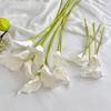 Künstliche Calla-Lilie Weiß Real Touch Kunstblume für Hochzeit Brautparty Party Zuhause Innen Dekoration