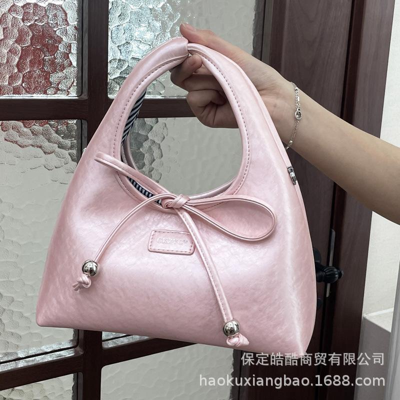 Popular Handbag Bag Women's 2025 New Spring and Summer Fashion Shoulder Bucket Bag High-end Commuter Messenger Bag
