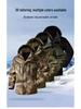 Men's Winter Thickened Velvet Camouflage Jacket - Warm, Wear-Resistant, Cold-Protective Labor Coat for Northeast Conditions.