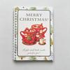 Libro de Tarjetas de Regalo de Navidad con Espiral Festival Regalos de Navidad Para Adolescentes Organizador de Tarjetas de Felicitación Soporte para Tarjetas de Felicitación