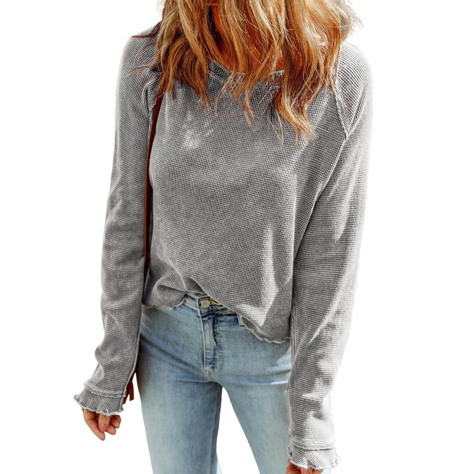 

Женские толстовки большого размера, флисовые толстовки, свитера с длинными рукавами, пуловер, осенняя одежда XS