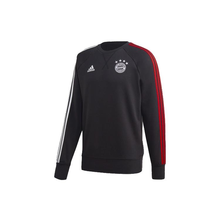 adidas FCB SWT TOP Bayern Munich Soccer/Football Sports Pullover Black Men s FR5323 XXL