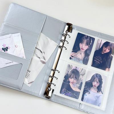 Photocards Binder A5 Photo Card Binder Kpop Idol Card Collect Book Binding Machine Picture Albums Storage Album Stationery
