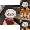 Giy Usaqi Winter Plush Doll With Faux Fur Collar For Kids Room Decor