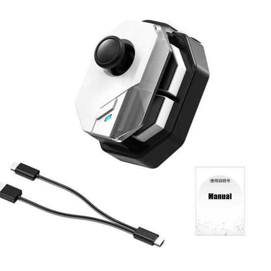 Joystick-Controller-Griff für Handyspiele, verzögerungsfrei, tragbar, wiederaufladbar, universeller Handy-Controller-Griff