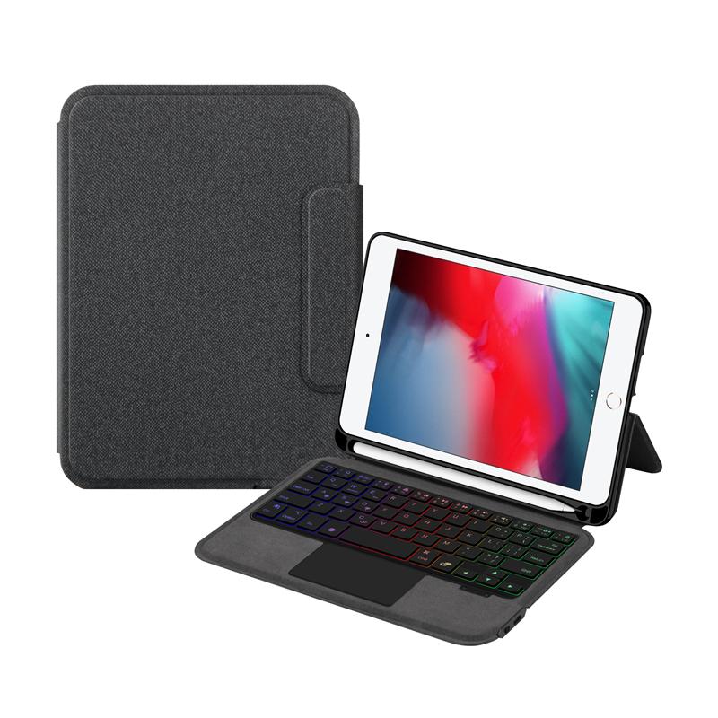 Touchpad Keyboard Case For iPad Mini 4th 5th Gen 7.9" Inch Mini4 Mini5 Backlight Keyboard Protection Cover With Pencil Holder