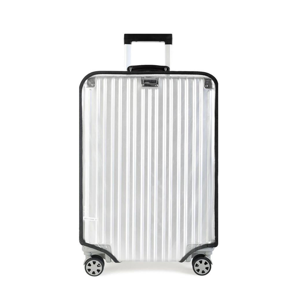 Clear Thickened Waterproof Luggage Cover for Suitcases - Dustproof Protection for 20/24/26/28 Inch Trolley Cases