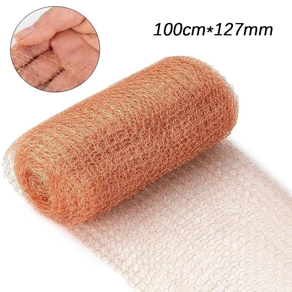 Flexible Copper Tape Anti-Pest Copper Mesh Decorative Mesh Outdoor Durable Anti-snail Copper Wire Wire Protected
