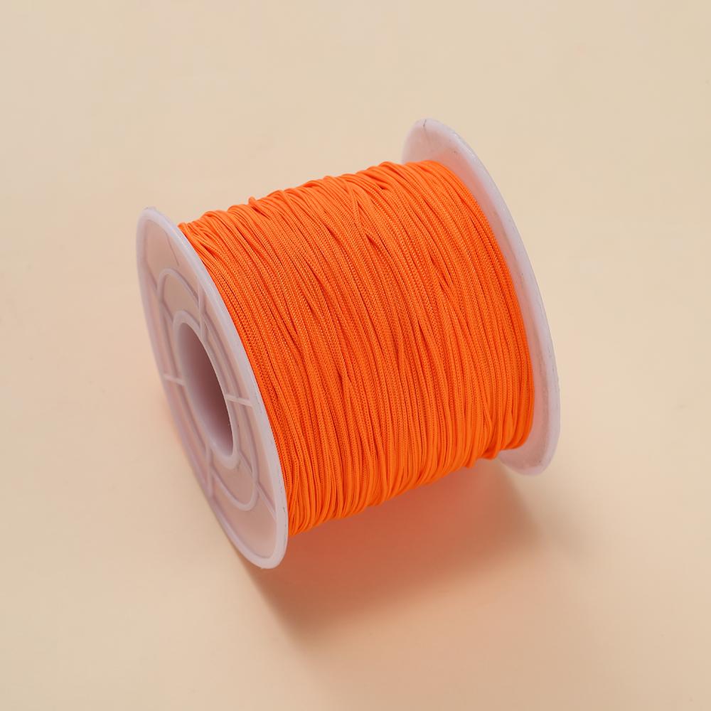 10m/Roll 0.6m #73 Nylon Thread Cord String for Jewelry Making Handmade Woven Rope Jade Thread Bracelet Necklace Handmade Craft