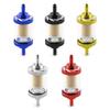 Car Modified Aluminum Alloy Sheel Copper Core Oil Filter Fit for Dirt Pit Bike Gasline Fuel Filter With Copper Core Universal
